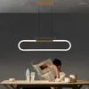 Kolye lambaları Nordic Minimalist Led Kişilik Avizesi Post-Modern Hafif Lüks Oturma Odası Çalışması Yemek