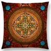 Kudde Mellanöstern Sun Moon Ararat Flower Arabesque Cover Soffa Throw Case