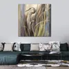 French Street Canvas Art Coastal Heron Brent Heighton Painting Handmade Landscape Artwork for Coffee Bar Pub Best