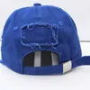 Korean AderError fashion hat AE irregular hole cut baseball cap fashionable cap