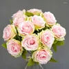 Fiori decorativi Motivo fantasia Bel fiore Rosa Bouquet da sposa Nuziale