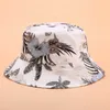 Brede rand hoeden 2019 katoenen print emmer visser buitenreizen zon hoed voor mannen en vrouwen 38 G230603
