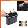 Nuova scatola di immagazzinaggio della spazzatura multifunzionale di alta qualità Pattumiera per auto impermeabile Mini pattumiera per auto portatile Accessori per auto