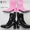 Botas Hot Sales Sexy Cosplay 60's 70's GOGO Boots Moda Feminina Primavera Outono Sapatos Vintage Calf Booty Unisex Z0605