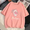 T-Shirt 2023 Summer Cotton White Loose Harajuku Y2K Clothing Kawaii Strawberry Girls' Short Sleeve T-shirt Women's Top P230603