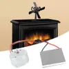 Fans Electric Fireplace Fan Power Generator Sheet Fireplace Fan High Temperature Fast Heater Resistant Motor Accessories Set