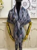 Foulard carré femme châle pashmina bonne qualité 15% soie 85% modal matière motif imprimé taille 130cm -130cm