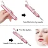 Hyaluronic Pen Pink Metal High Pressure Atomizer Hyaluron Acid Injection Meso Gun For Lips Filling And Brightening Skin Nursing