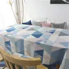 Tischdecke Gelb Geometrisch Wasserdicht Einfach Rechteckig Esstisch Hochzeit Geburtstag Party R230605