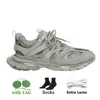 Med strumpor 2023 Kända märke Fritidsskor Designer Herr Dam Balanciaga Track 3 3.0 Plattform Sneakers Vintage Tracks Runners Tess.s. Gomma läderskor storlek 46