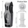 Massager Automatic Telescopic Male Masturbator Cup Silicone Vagina Masturbation for Men Mastubator Goods Adults