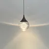 Lampes suspendues K9 cristal lumières Creative Moon Design lampe pour chambre chevet salon fond Art décoration lustre