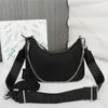 Bolso de diseñador de lujo Bolsos para mujer Mini bolso Bolso bandolera de nylon Bolso de hombro Totes de nylon Moda 3-en-1 Cadena hombro Bolso de nylon Bolso vintage Bolso bandolera monedero