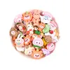 Cartoon Resin Accessories Multi-style Little Rabbit Bear Monkey Phone Case and Hairpin Handmade Diy Accessorie