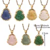 Pendant Necklaces Multi-colored Buddha For Women Amulet Chinese Style Maitreya Jewelry Accessories