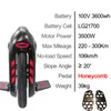 Gotway Monster Pro Iloicycle 2020 새로운 원본 24 인치 100V 3600WH Pro 4000W 몬스터 자체 밸런스 1 휠 전기 스쿠터