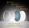 Stitch HeeBenor Factory Store Round Framed Diamond Painting Tassel Painting Mural Full Partial Mandala Diamond Mosaic With Frame