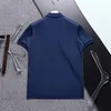 2023 Nowy styl luksusowy designerski pasek koszulka polo t koszulka węża Polos Mens High Street Fashion Horse Polo