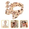 Bandanas Leopard Flower Headband Women's Face Wash Towel Cloth High Top Sponge Hair Accessories