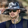 Nowy mody Sun Hat Mężczyzna Słońce Summer Summer Outdoor Pisku