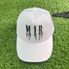 Moda biała designer baseballowa luksusowy hat na plażowy liter wielokolorowy haft haftowany męski cappello kreatywny sport oddychający hat ciężarówki 2023