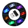 Nowy samochód mini USB LED LED LIGING AMATHING DEKUTATYWNA LAMPA NEONA AUTO WEWNĘTRZNE ATMOSFERE AWARTY PC PC MODY SILNIK