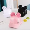 Ball Caps doit 2023 Детские бейсболка Осень хип -хоп Sequined Big Ears Summer Kids Sun Hats Boys Girls Snapback Gorras