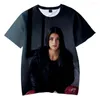 Camisetas masculinas masculinas/femininas de manga curta Charli Damelio Merch T-shirt Harajuku Camisetas oversized Tops Camisetas