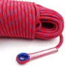 Climbing Ropes 50m Static Climbing Rope 10mm Rock Tree Wall Climbing Equipment Gear Outdoor Survival Fire Escape Rescue Safety Rope 10m 20m 30m 230603