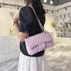 2023 Nieuwe casual Pu Backpack Rhombus grote capaciteit dames crossbody tas