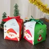 Hediye Sargısı Yaratıcı Mutlu Noeller Elma Şeker Kutuları Düğün Partisi Kek Ambalaj Yıl Kağıt Dahası Kutu Çantaları