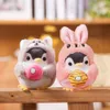 Plush Keychains 10CM Cute Doll Keys Keychain Girls Cartoon Car Keyring Kawaii Women Bag Accessories 230603