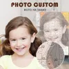 Handwerk Photokustomfoto Benutzerdefinierte DIY -Malerei nach Zahlen Jigsaw Puzzle Wandkunst Leinwand nach Zahlen für Erwachsene Porträtfamilie Kinder Kinder