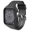 Heat Dissipating Breathable Braided Case Strap For Apple Watch 44mm 49mm 42mm 40mm 41mm 38mm Bands Wristbands Iwatch 8 Ultra 7 6 5 4 3 Series Watchbands Accessories