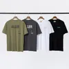 High Street T-shirts för män Retro Casual Lös kortärmad T-shirt för män och kvinnor Hiphop-tröja i bomull