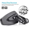 2Pcs Motorcycle Mirrors Fits for 7/8" 22mm Bar End Side Rearview Mirror Universal Motorbike Bike Handlebar Rear View Mirrors