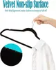 Velvet Hangers 50 Pack Felt Hangers Non Slip for Coat Clothing Racks QH44