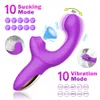 Sex Toy Massager 20 Modes Clitoral Sucking Vibrator Vacuum Clit Stimulator Powerful Dildo Masturbation Mimic Finger Wiggling Toys for Women