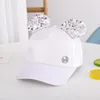 Ball Caps Doit 2023 Children Baseball Cap Autumn Hip Hop Sequined Big Ears Summer Kids Sun Hats Boys Girls Snapback Gorras