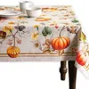 Nappe de table rectangulaire imperméable, comptoir de cuisine, fête de Thanksgiving, salle de noël, décoration de mariage, R230605