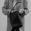 2 Storlek R Park Tote Bag for Woman Luxurys Handväska Designer Shooth Bucket Womens väskor äkta läder pochette crossbody Clutch Medium stor väska dragkammare