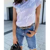 Jeans feminino azul magro de borla desgastada calças cortadas moda rua casual angustiado com shorts de jeans de tamanhos de tamanho