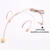 Microfoons Afneembare bekabelde stem Studioluidspreker Dubbele haak Gids Lesgeven Headset Handsfree draagbare microfoon