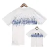 Rok Rok Projektant 2023 Edycja limitowana mens t shirt damskie street street noszenie letnia moda splash-ink liste