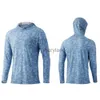 Outdoor Shirts Zomer Vissen Kleding Heren Lange Mouw Hoodie Jersey Camisa De Pesca Licht Kleur Vissen Shirts Uv Bescherming Sneldrogende Tops J230605