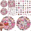 Car Stickers 100Pcs Mean Girls Us Funny Movie Creative Diy Decorative For Laptop Drop Delivery Mobiles Motorcycles Exterior Accessori Dhody