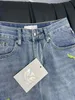 Jeans feminino designer novo feminino sexy tamanho grande cintura média jeans skinny bolso elástico fino botão calças produtos quentes C2 A56S