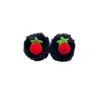 Haaraccessoires Leuke fruitclip voor kinderen Pluche Kers Haarspelden Herfst en winter Dames Banger