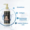 Sun Gluta Master sbiancante Lozione per il corpo idratante con glutatione sbiancante anche il tono della pelle rimuovi le macchie scure Crema per la cura della pelle 350 ml