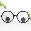 Sunglasses Frames Creative Round Eyeballs Funny Glasses Party Selfie Spoof Atmosphere Props Game Up Goggles Line L4B1